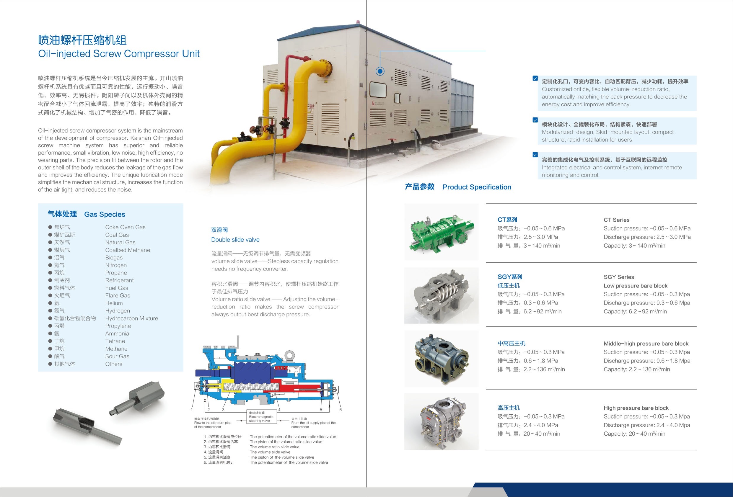 Oil Injected Screw Compressor